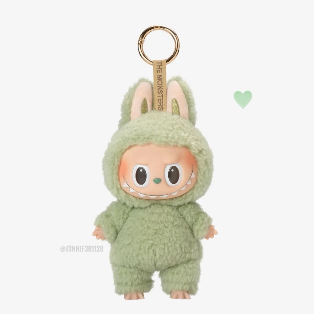 NIB LABUBU - THE MONSTERS - Exciting Macaron Blind Box -POP MART- (GREEN GRAPE)